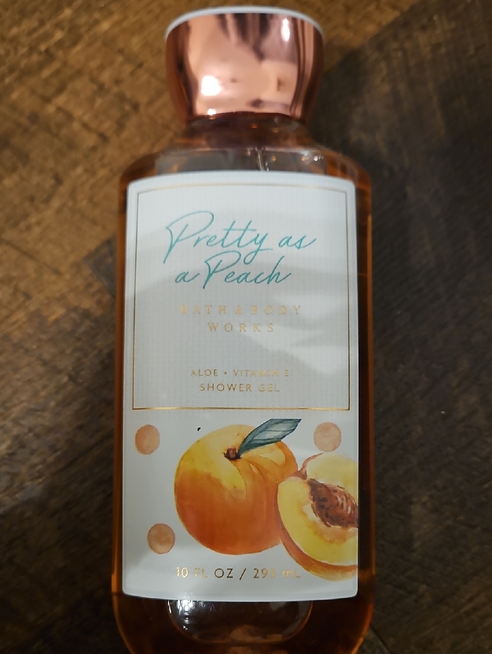Bath & Body Works Pretty as a Peach Shower Gel - Peach & Rose Gold